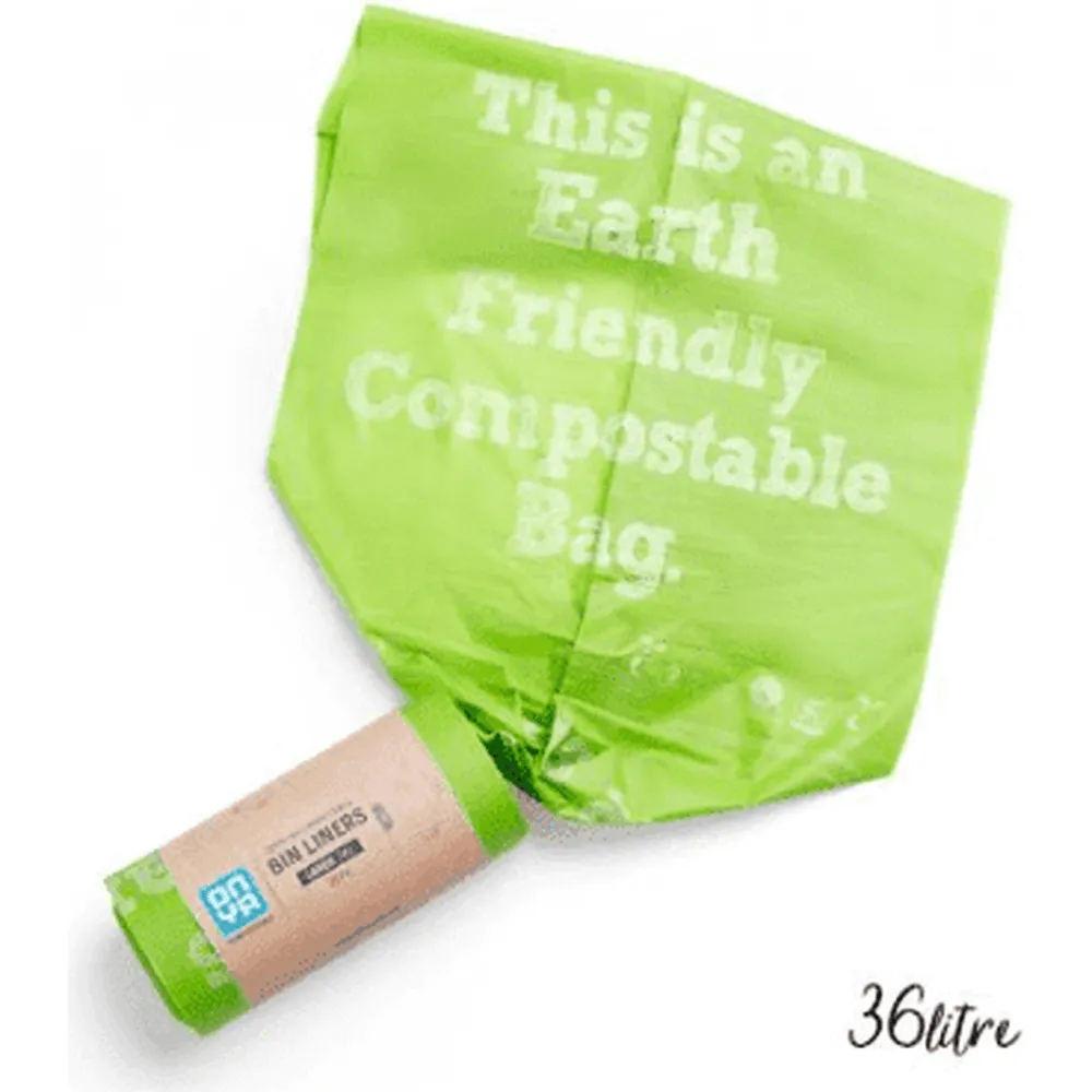 100% Certified Compostable Bin Liners by Onya