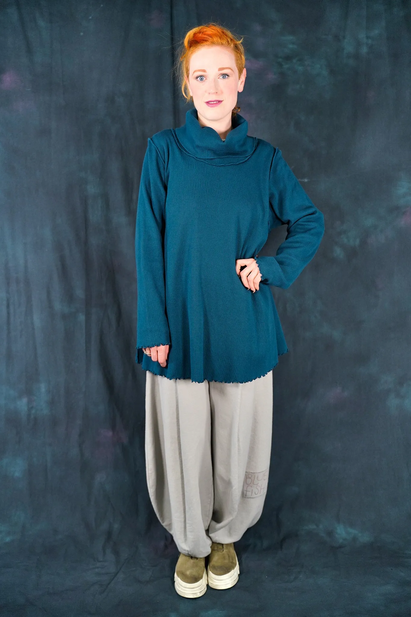 1584 Northern Lights Thermal Tunic Teal-U