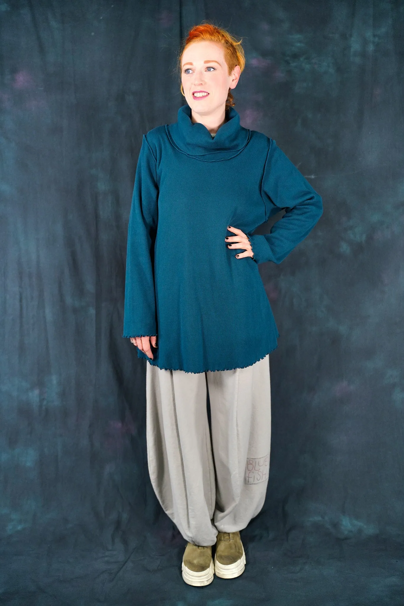 1584 Northern Lights Thermal Tunic Teal-U