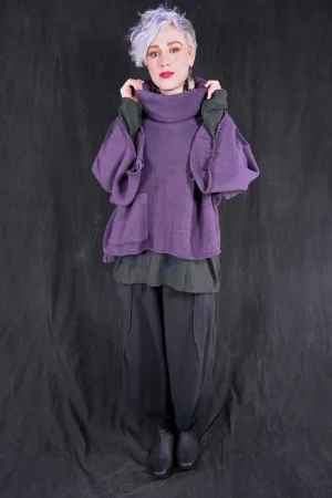 1589 Crop Sherpa Cowl Aura