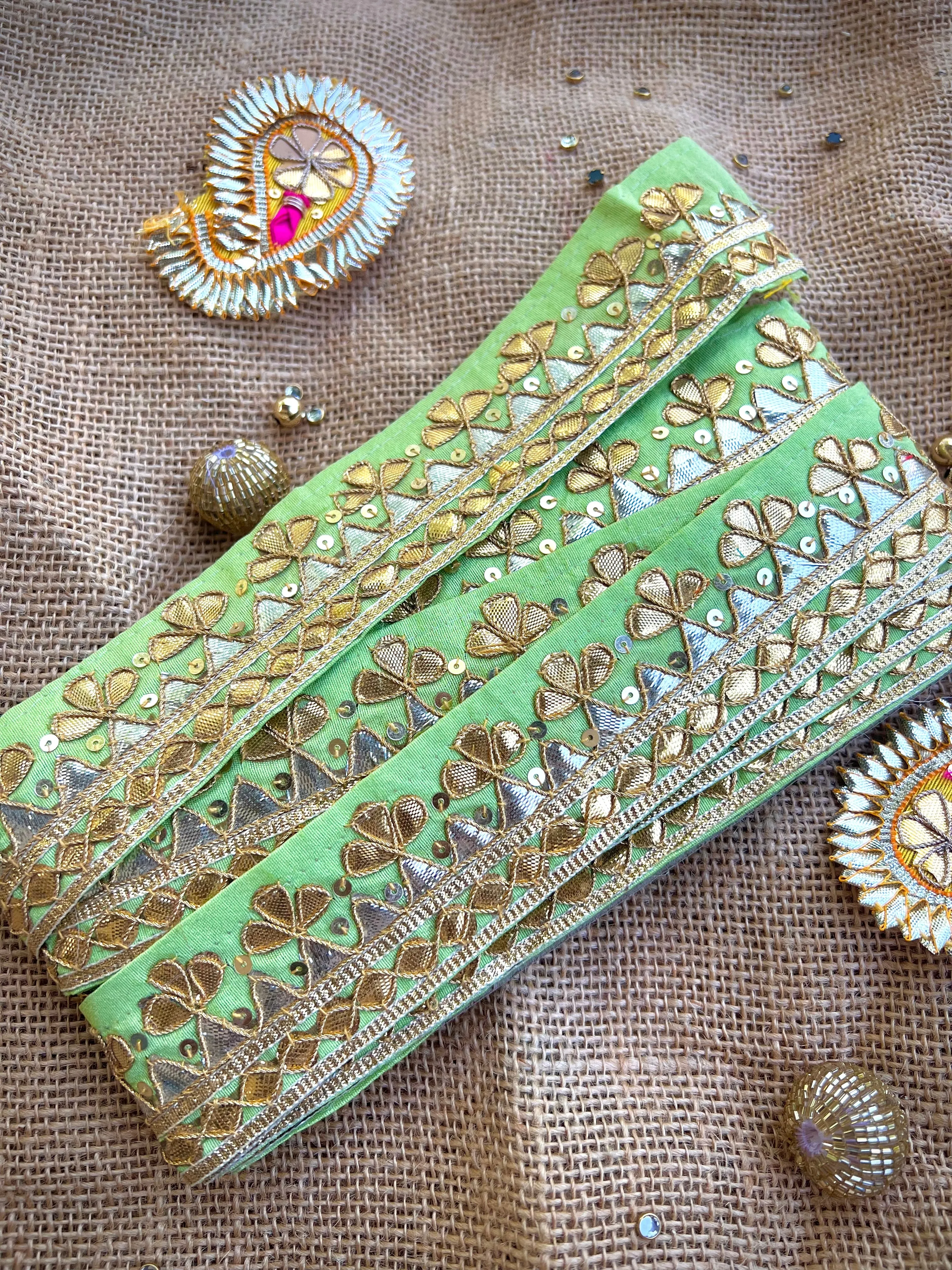 2 inch Gota Patti Trim