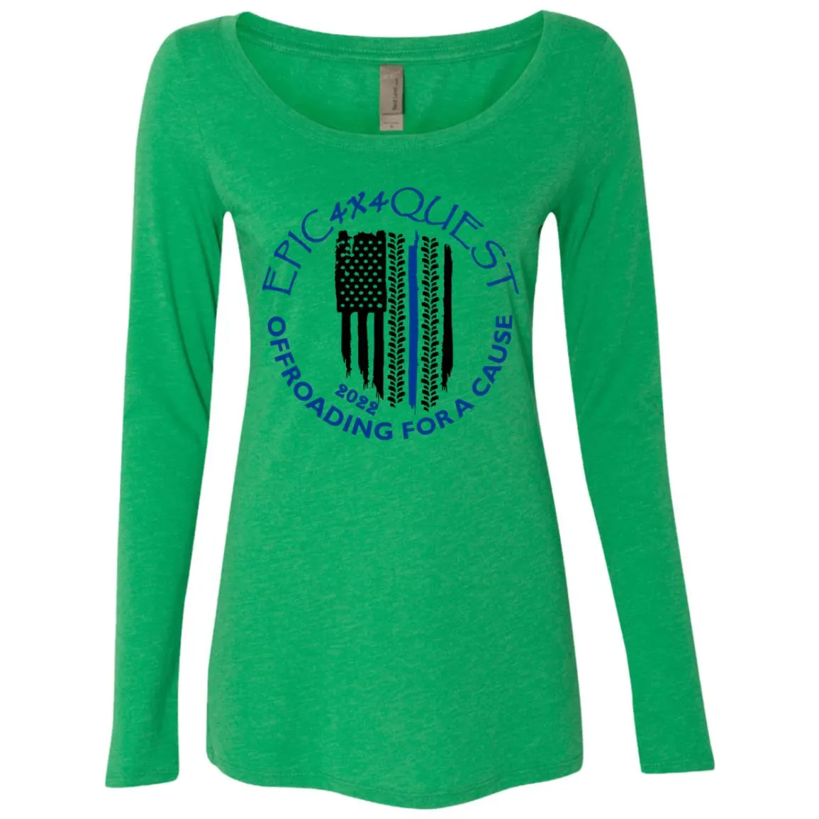 2022 Epic 4x4 NL6731 Ladies' Triblend LS Scoop