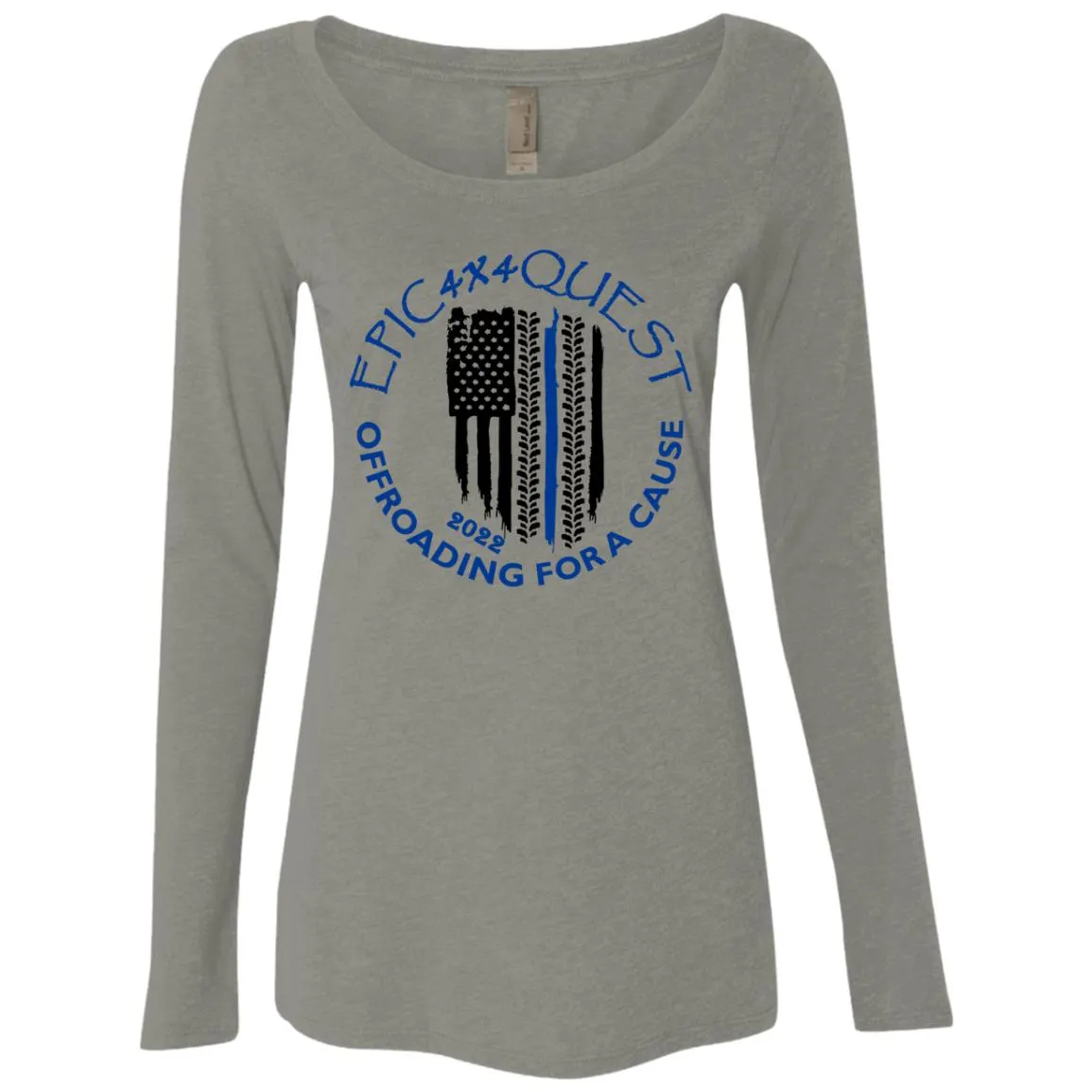 2022 Epic 4x4 NL6731 Ladies' Triblend LS Scoop