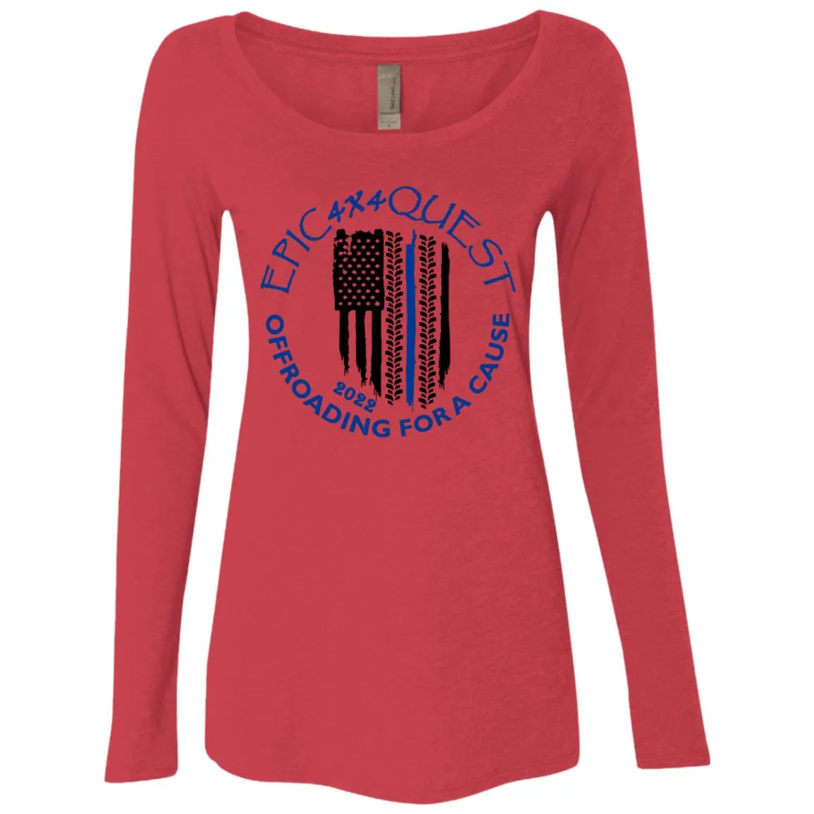 2022 Epic 4x4 NL6731 Ladies' Triblend LS Scoop