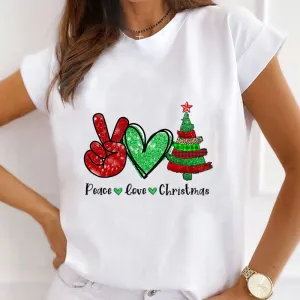 2022 Merry Christmas Cute T-Shirts