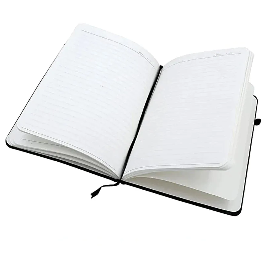 2024 Diwali Combo 5.0 (Classy Hardcover Diary   Faux Leather Keychain with Hook    Faux Leather Passport Cover    Faux Leather Eyewear   Unisex Sleek Wallet   Ferrero Rocher   Diya   Dryfruit Jar  Classic Metal Pen) - Black