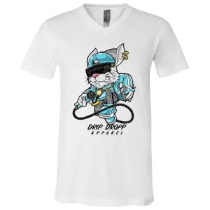 3005 Unisex Jersey SS V-Neck T-Shirt