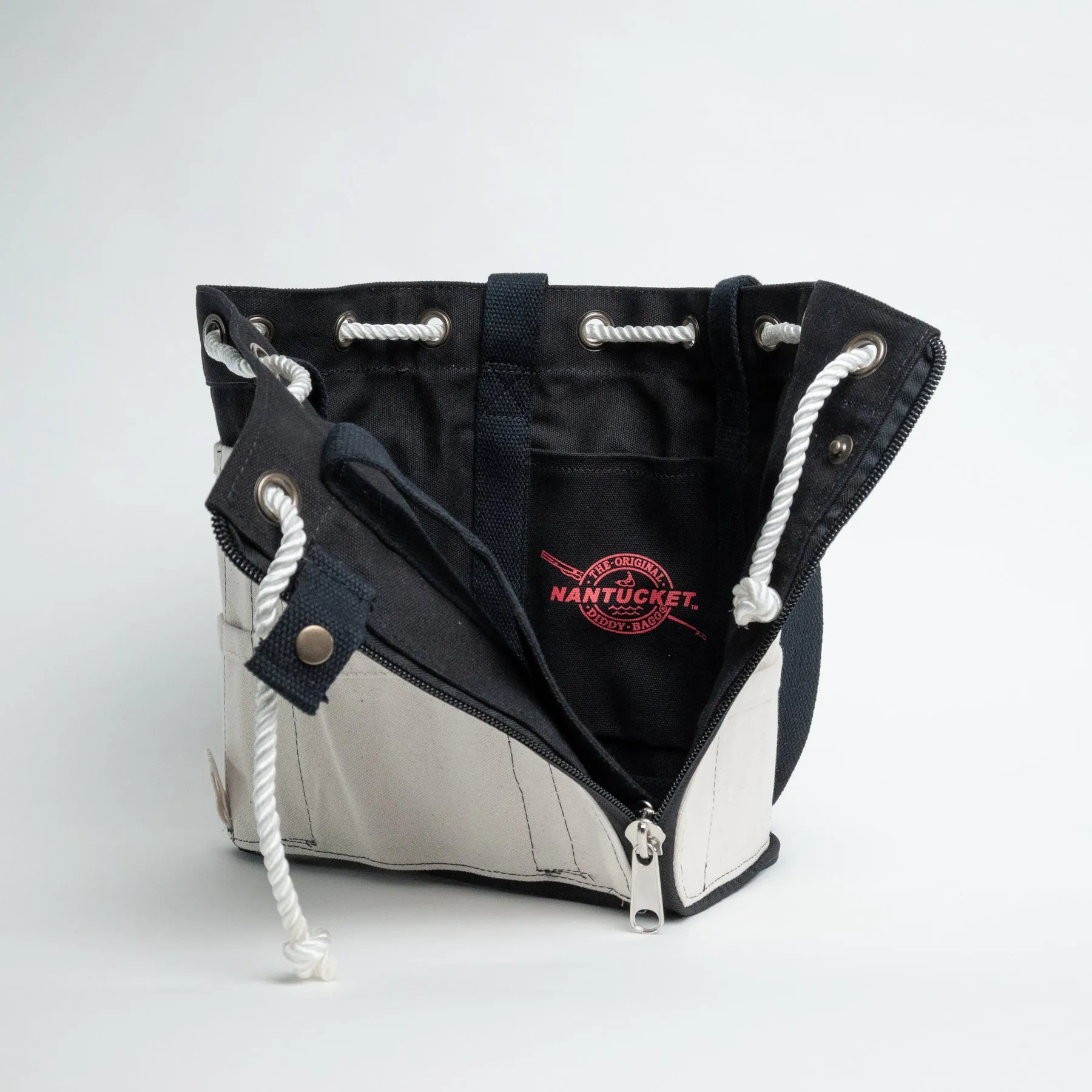 #611 Original Nantucket Diddy Bagg - Short Canvas Tool Tote