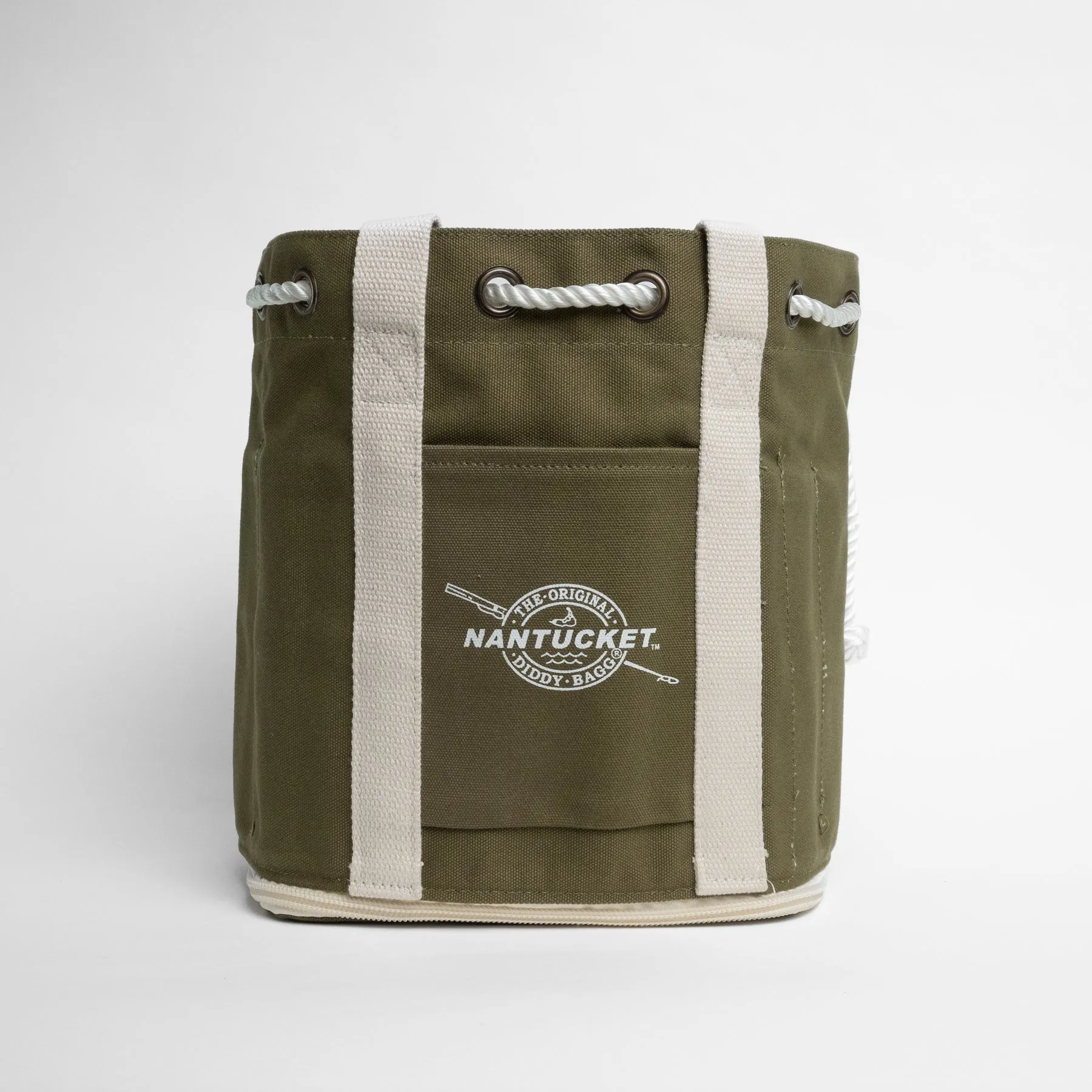 #611 Original Nantucket Diddy Bagg - Short Canvas Tool Tote