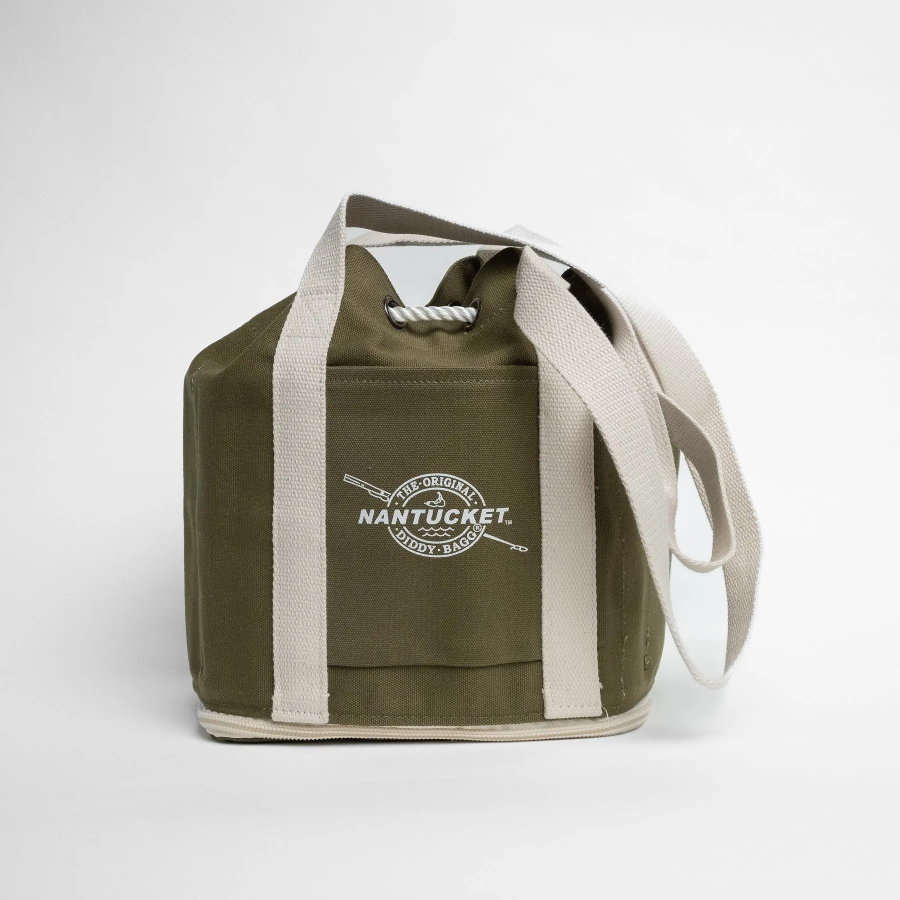 #611 Original Nantucket Diddy Bagg - Short Canvas Tool Tote