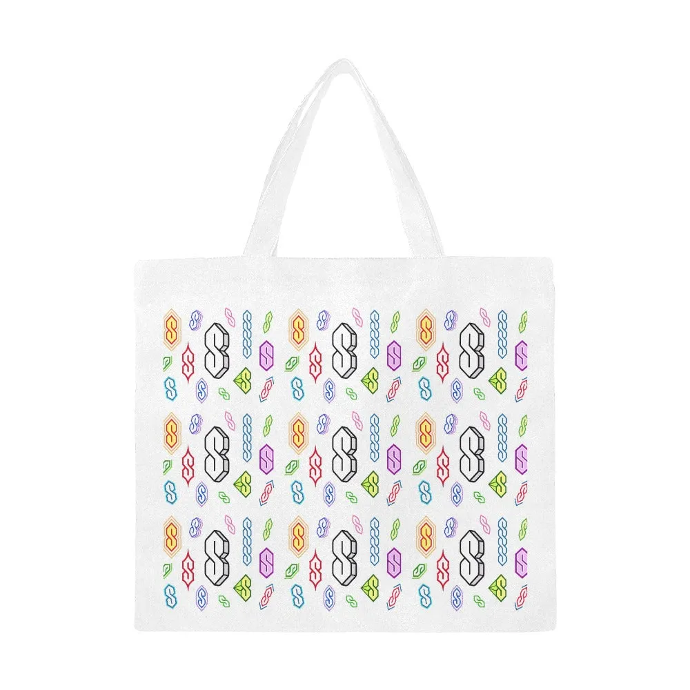 90s Graffiti Super S Canvas Tote Bag(Large)