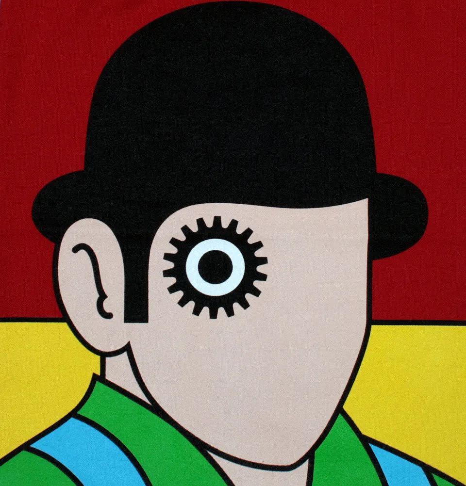 A CLOCKWORK ORANGE TOTE BAG