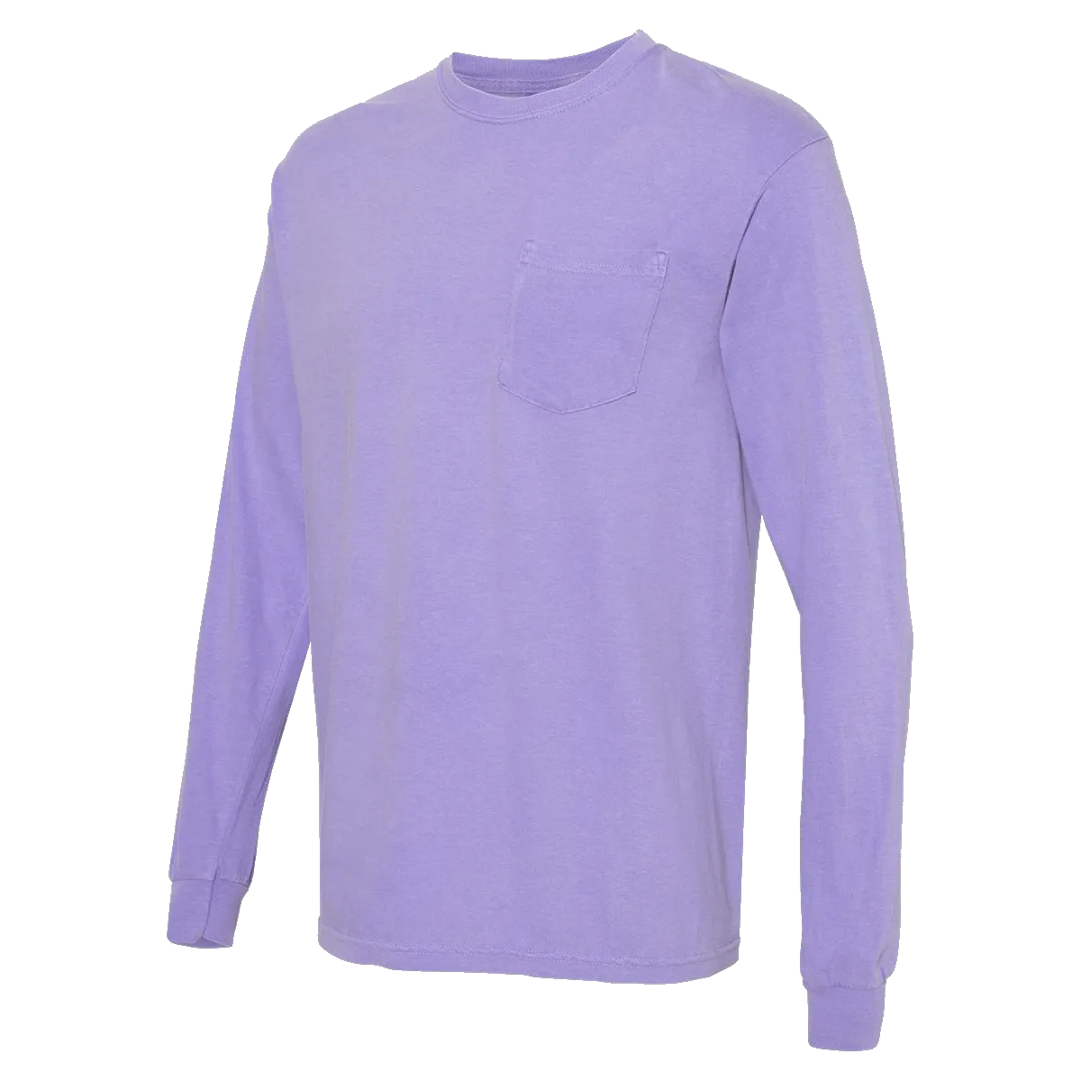 A1771 Heavyweight Ring Spun Long Sleeve Pocket Tee