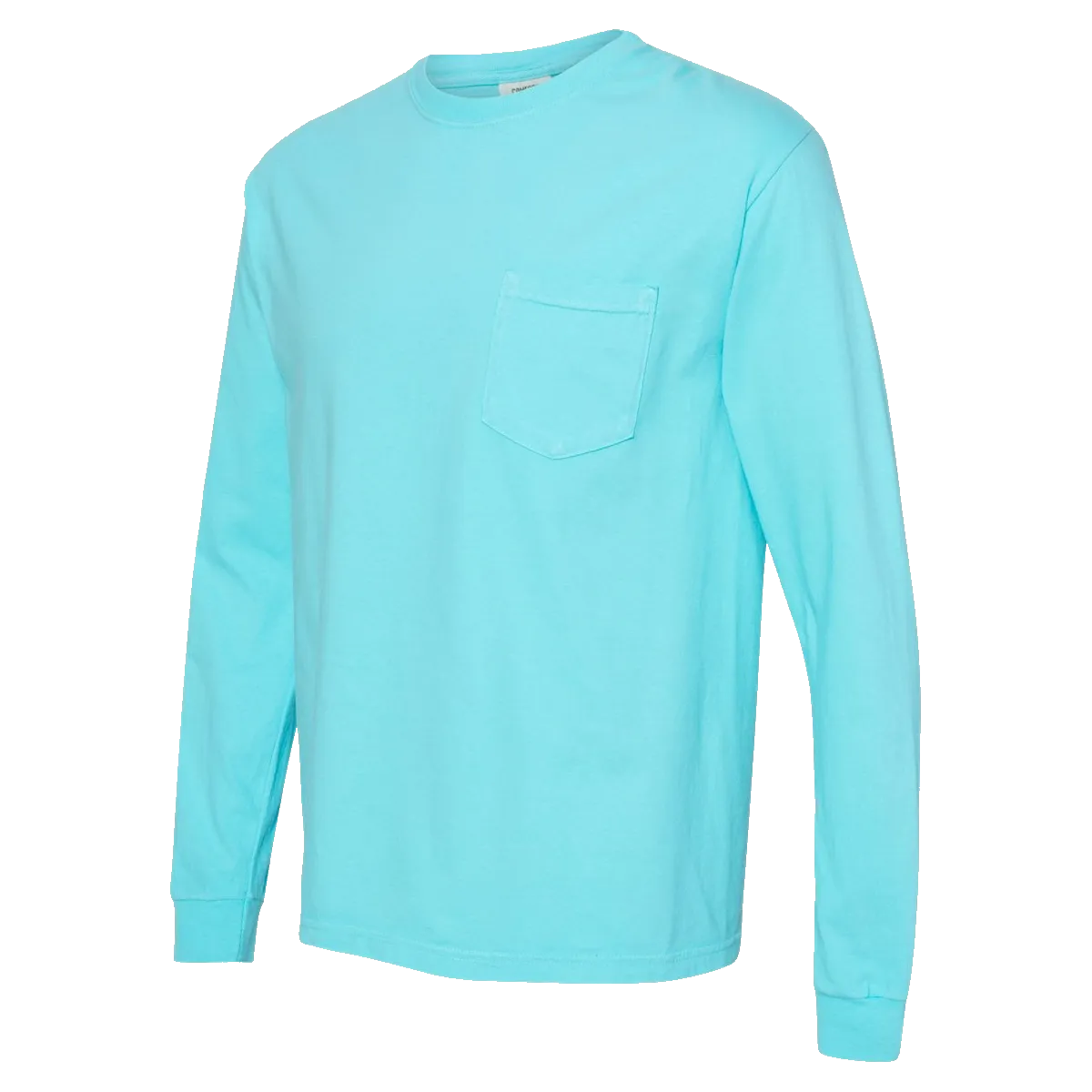 A1771 Heavyweight Ring Spun Long Sleeve Pocket Tee