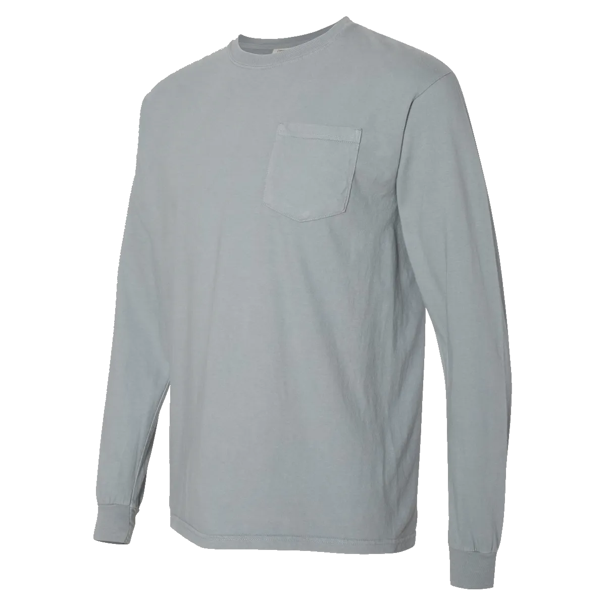 A1771 Heavyweight Ring Spun Long Sleeve Pocket Tee