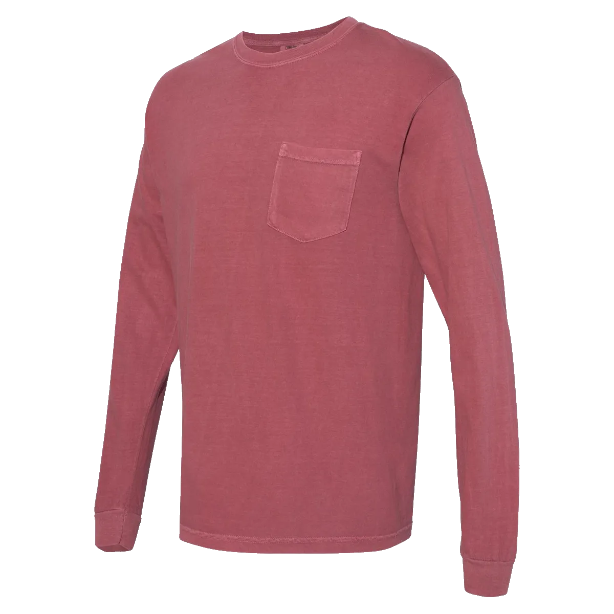 A1771 Heavyweight Ring Spun Long Sleeve Pocket Tee
