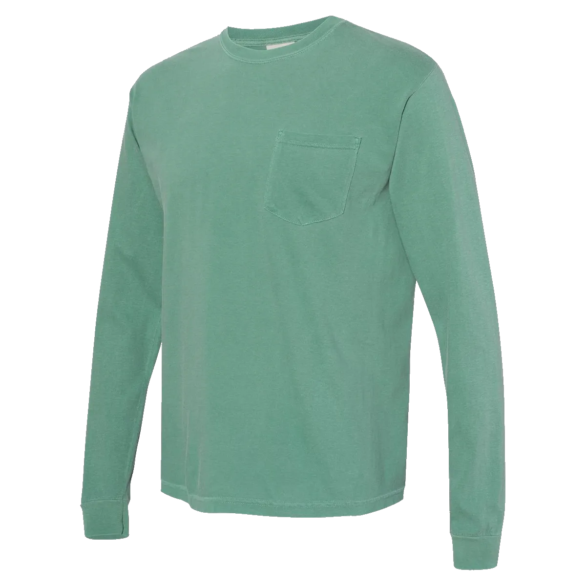 A1771 Heavyweight Ring Spun Long Sleeve Pocket Tee