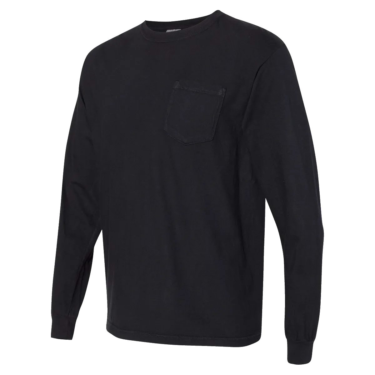A1771 Heavyweight Ring Spun Long Sleeve Pocket Tee