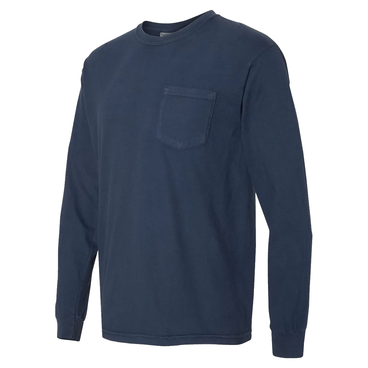 A1771 Heavyweight Ring Spun Long Sleeve Pocket Tee