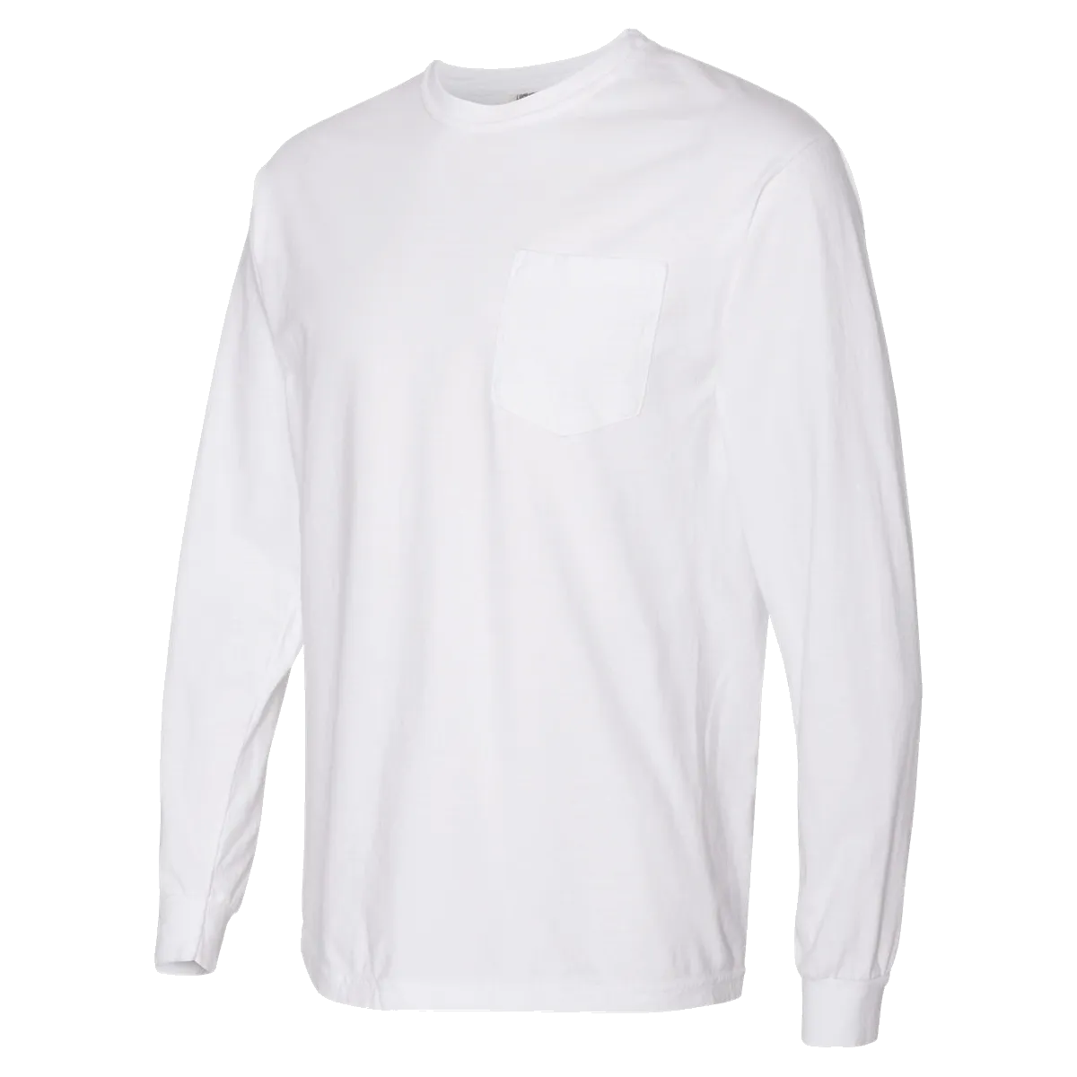 A1771 Heavyweight Ring Spun Long Sleeve Pocket Tee