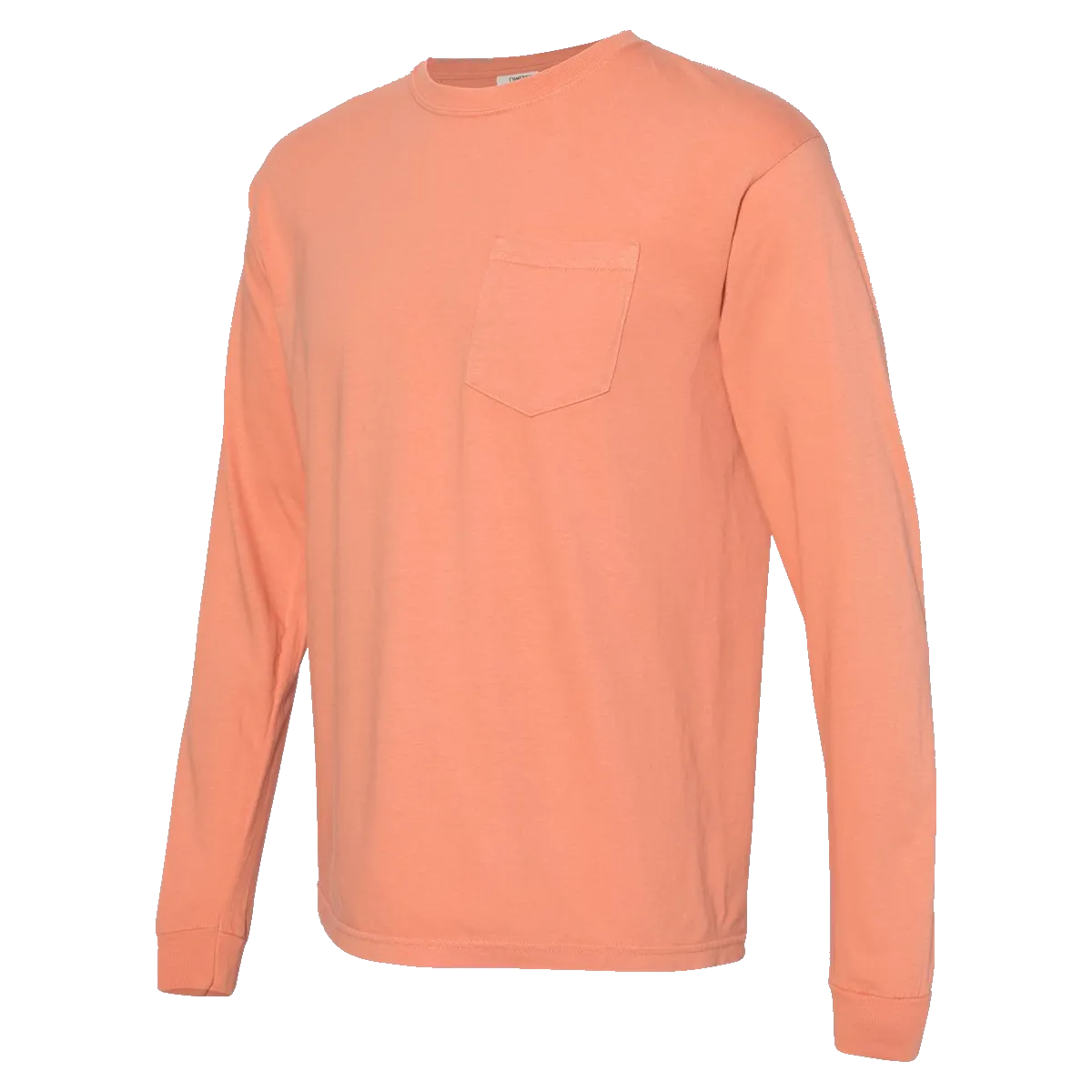 A1771 Heavyweight Ring Spun Long Sleeve Pocket Tee