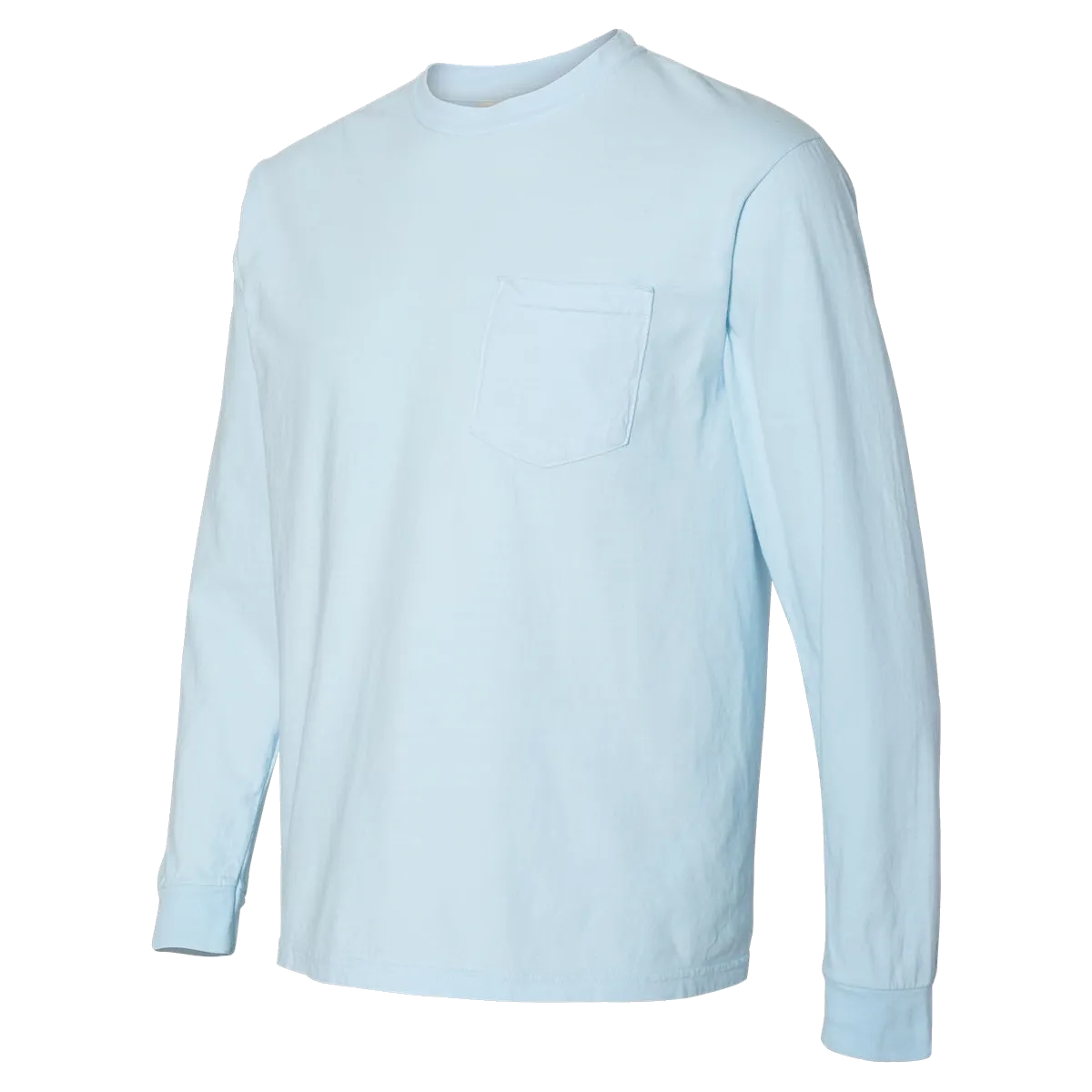 A1771 Heavyweight Ring Spun Long Sleeve Pocket Tee