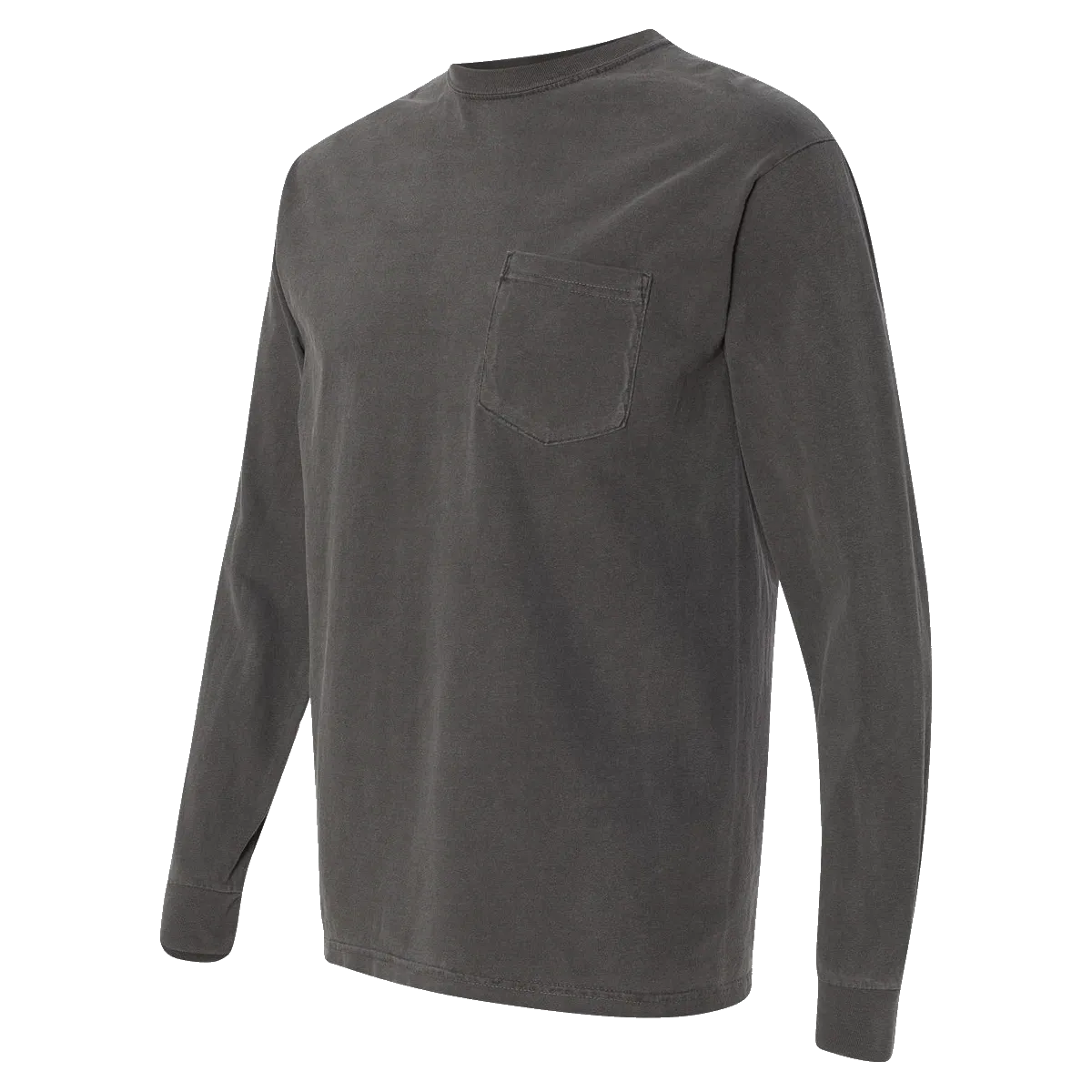 A1771 Heavyweight Ring Spun Long Sleeve Pocket Tee