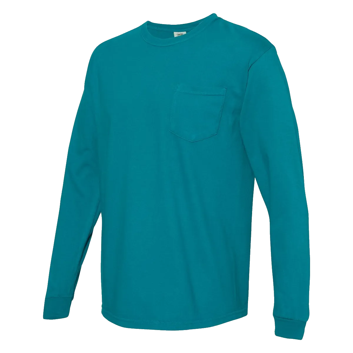 A1771 Heavyweight Ring Spun Long Sleeve Pocket Tee