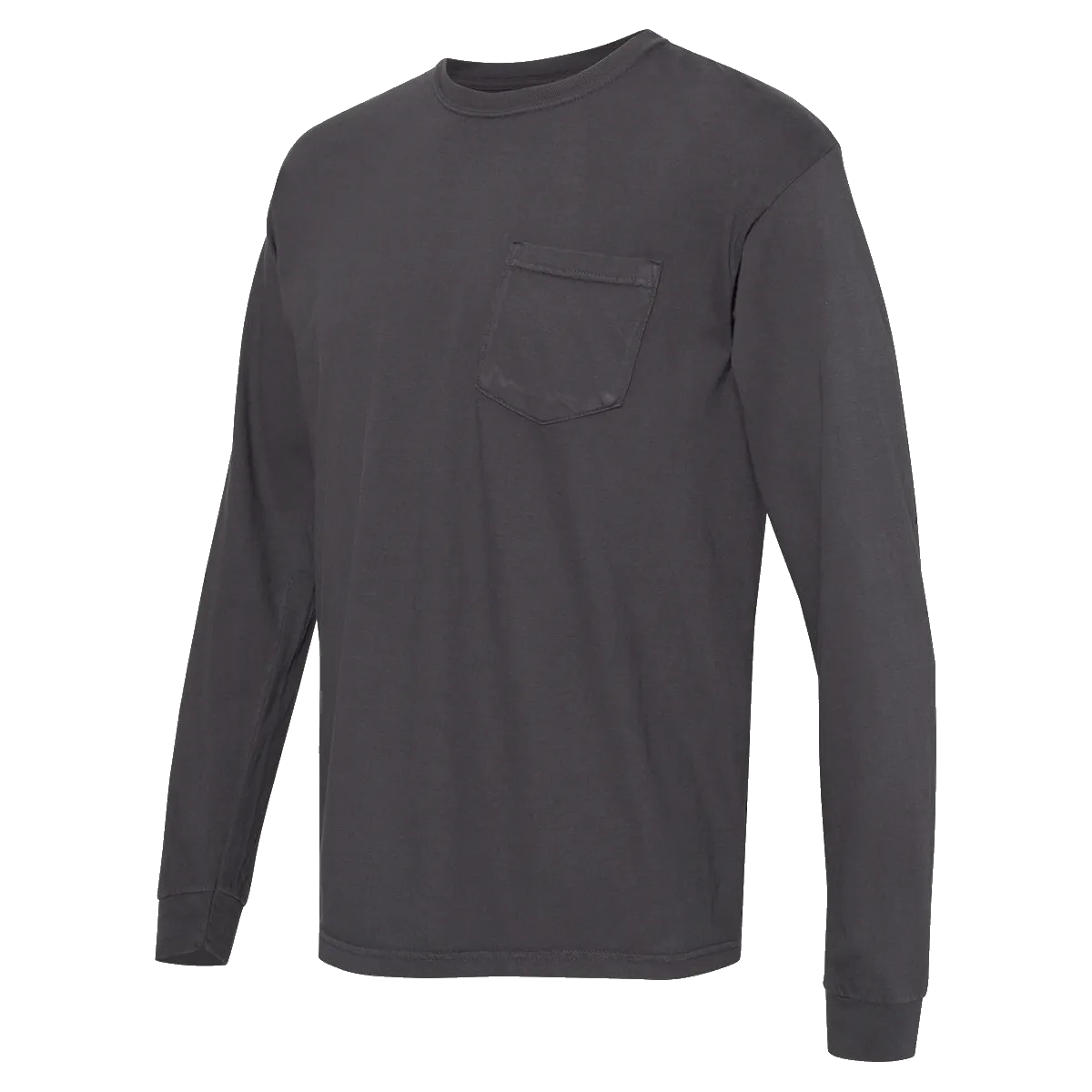 A1771 Heavyweight Ring Spun Long Sleeve Pocket Tee
