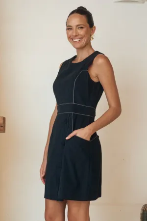 Abby Tunic Corduroy - Midnight