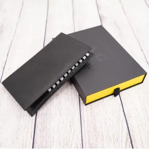 AG Wallets RFID Full Grain Napa Cowhide Leather Credit Card Organizer Long Wallet, Holds Up To 20 Cards, 2 Side Cash Slots