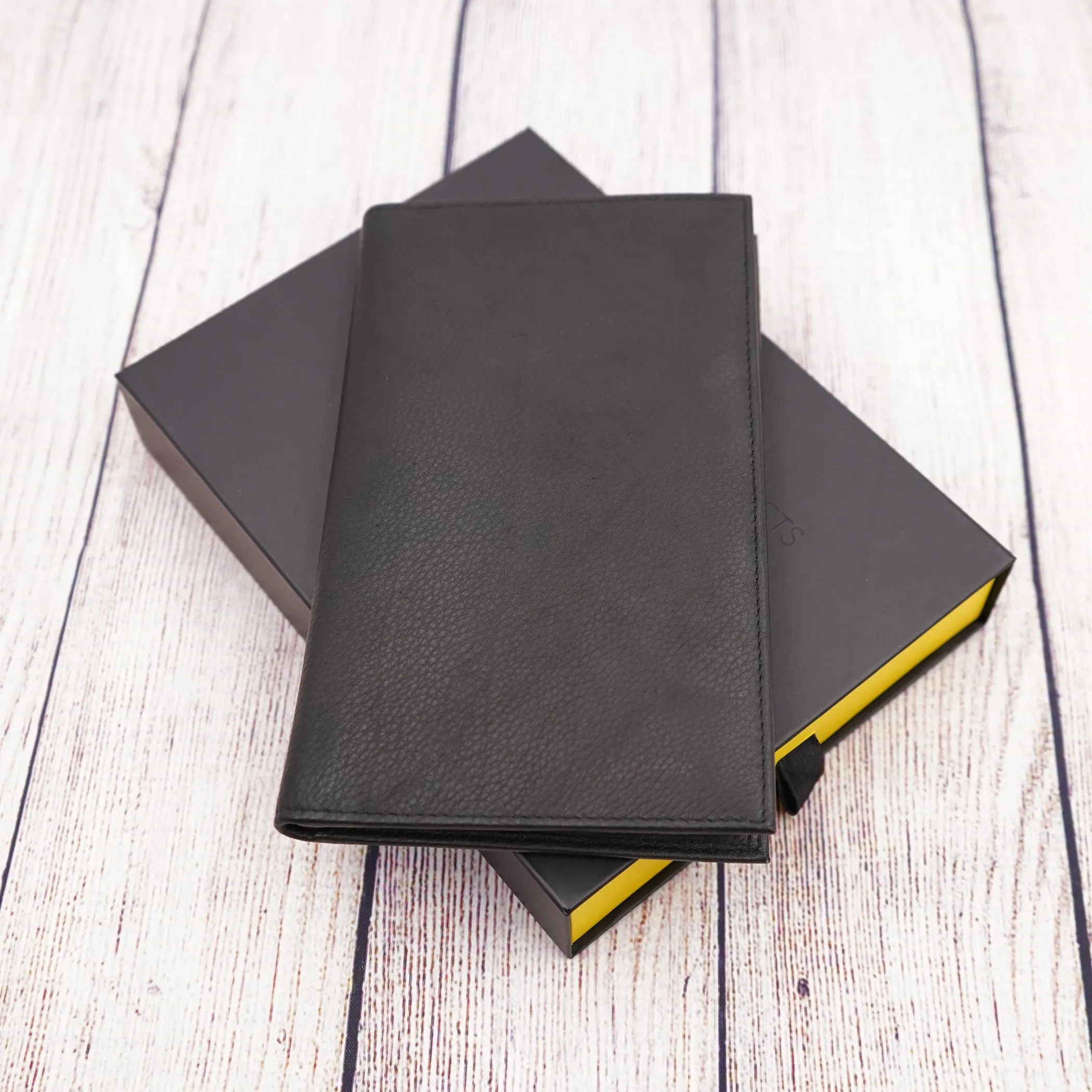 AG Wallets RFID Full Grain Napa Cowhide Leather Credit Card Organizer Long Wallet, Holds Up To 20 Cards, 2 Side Cash Slots