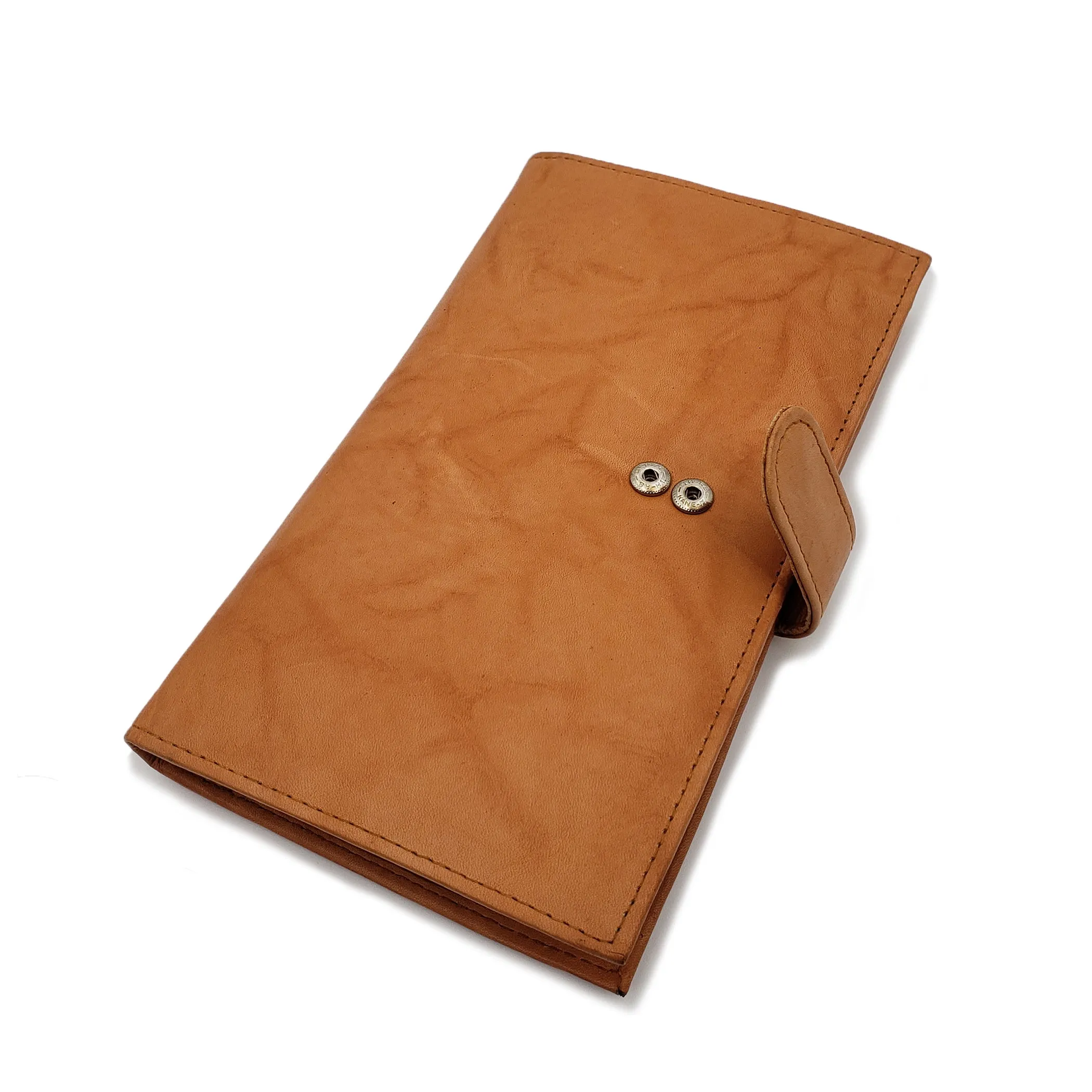 AG Wallets RFID Snap Close Leather Credit Card Organizer & Wallet