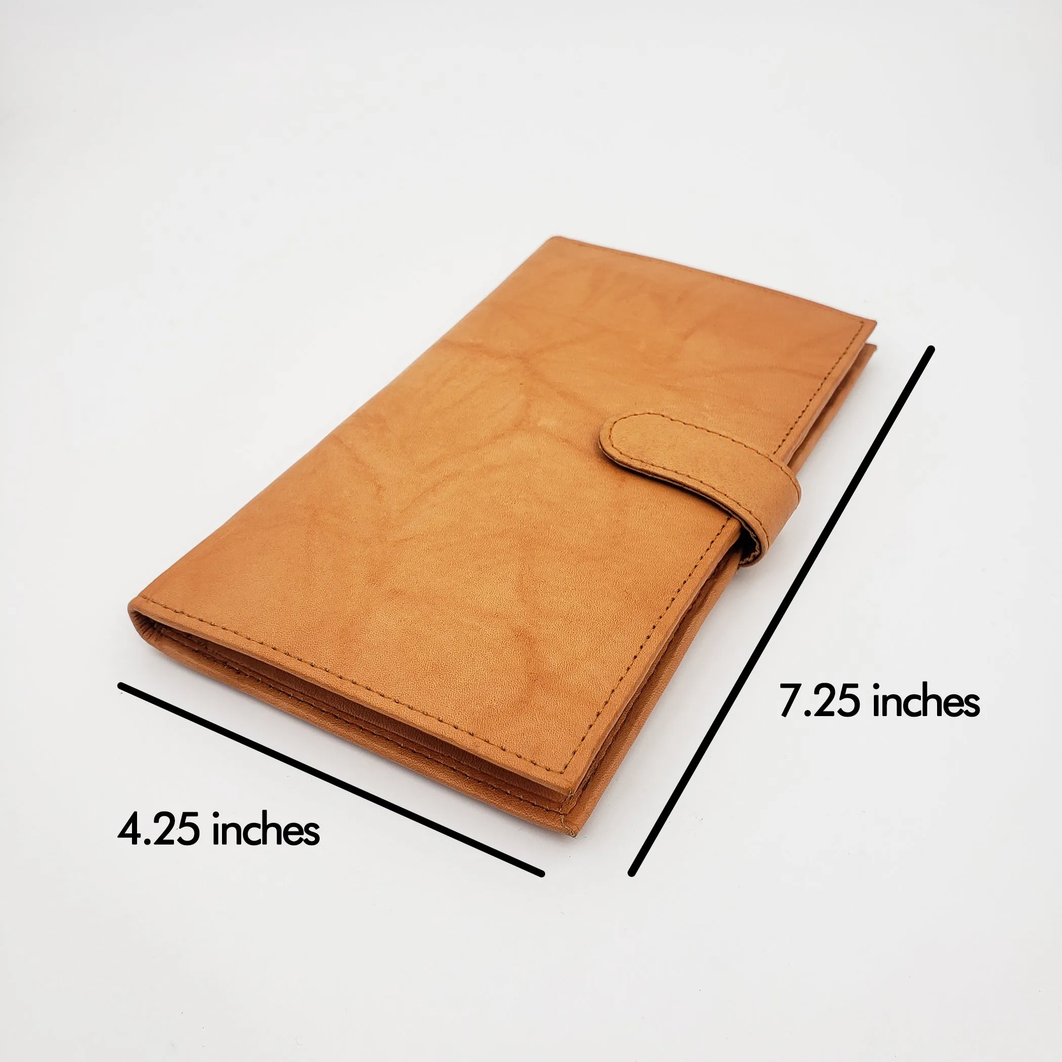 AG Wallets RFID Snap Close Leather Credit Card Organizer & Wallet