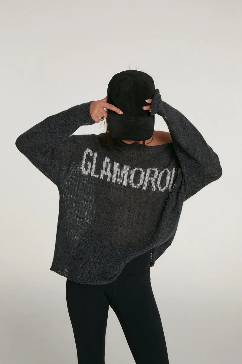Alpaca Off-Shoulder Sweater