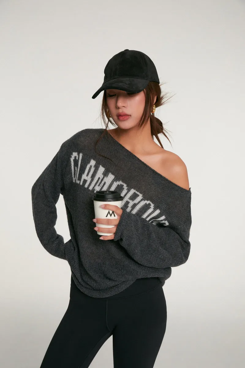 Alpaca Off-Shoulder Sweater