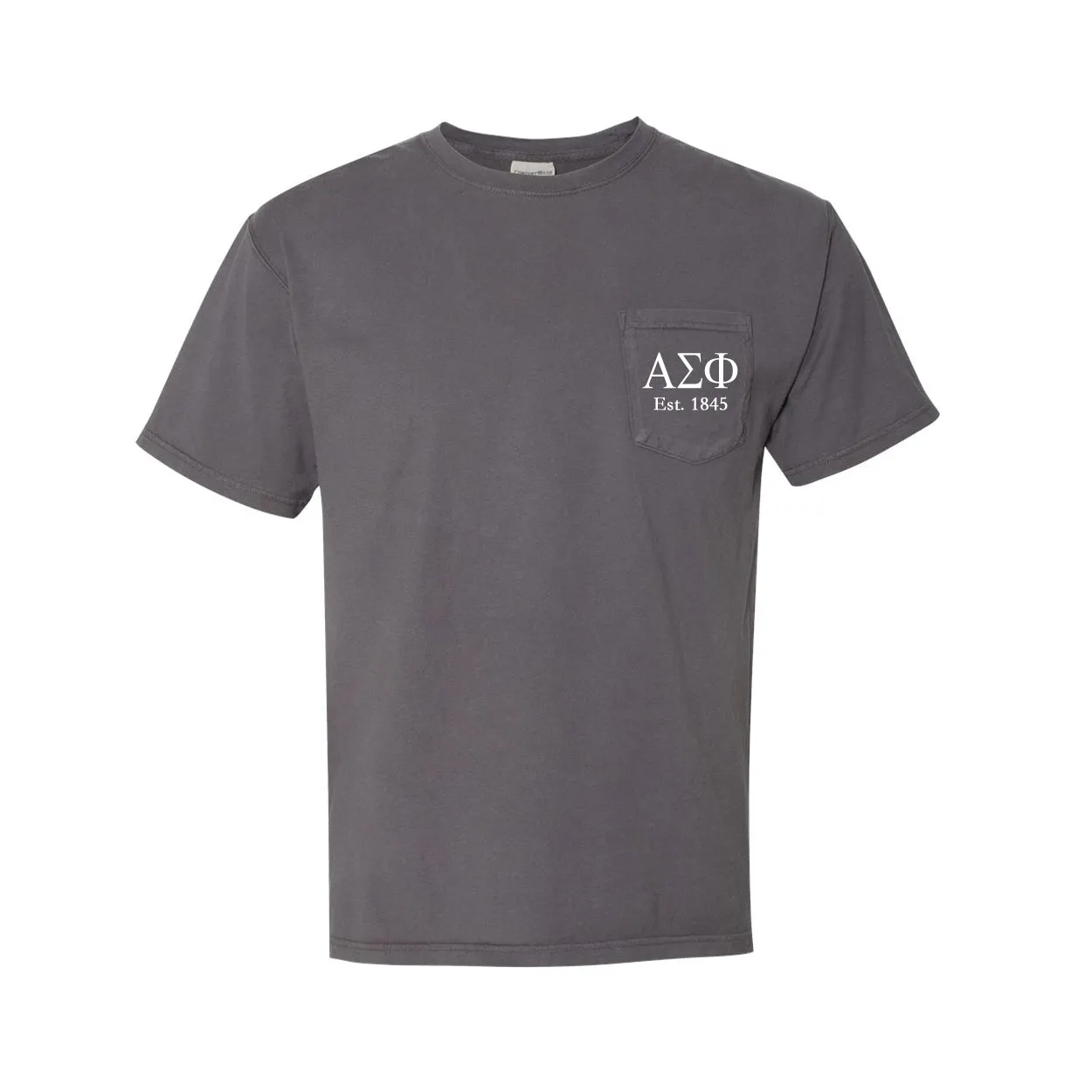 Alpha Sigma Phi Short Sleeve Pocket Tee