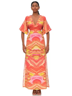 Alyma Kaftan Dress ::RET