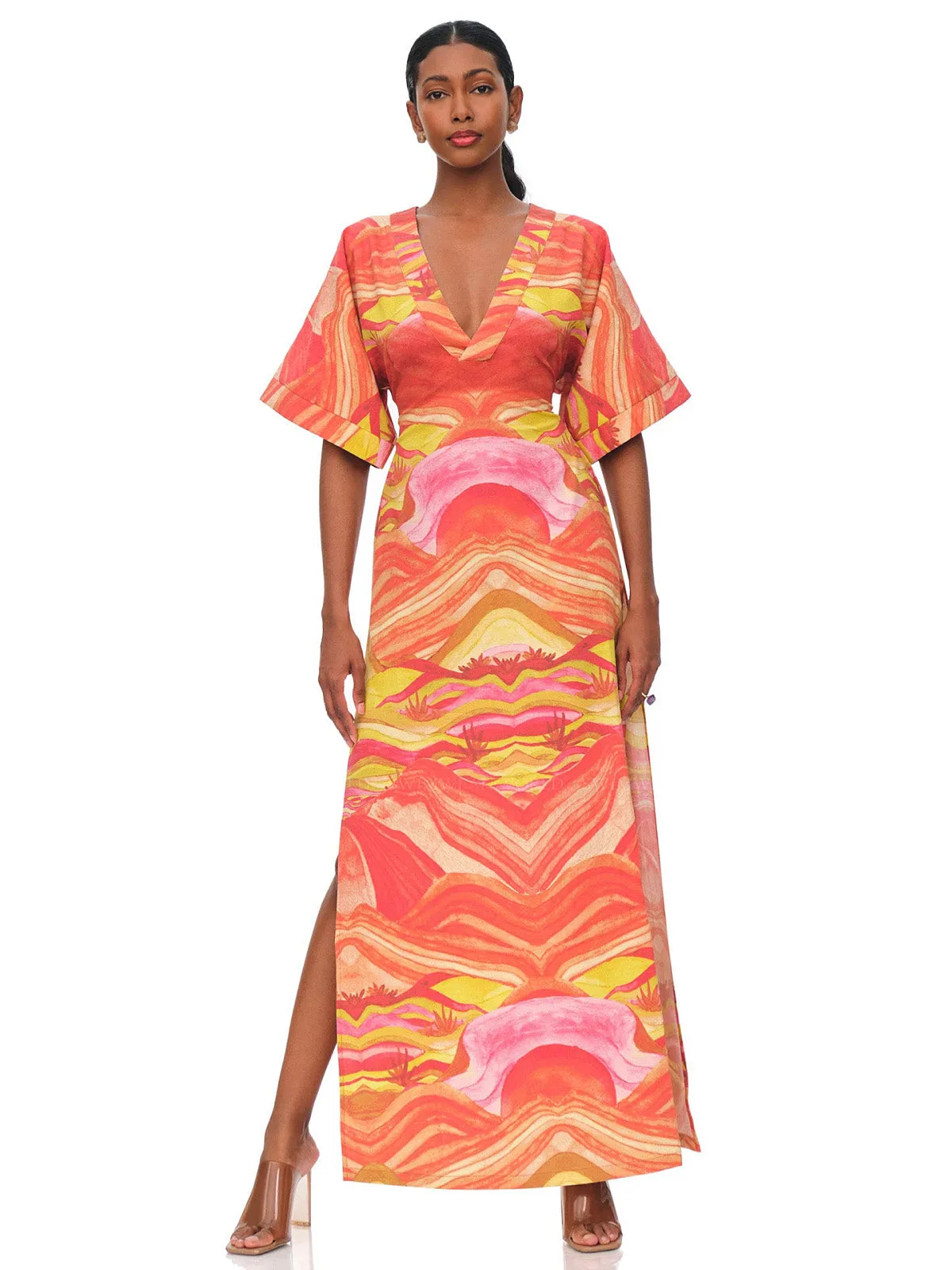 Alyma Kaftan Dress ::RET