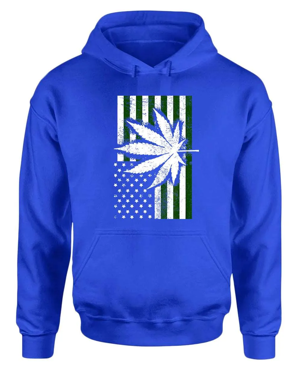 American flag leaf hoodie