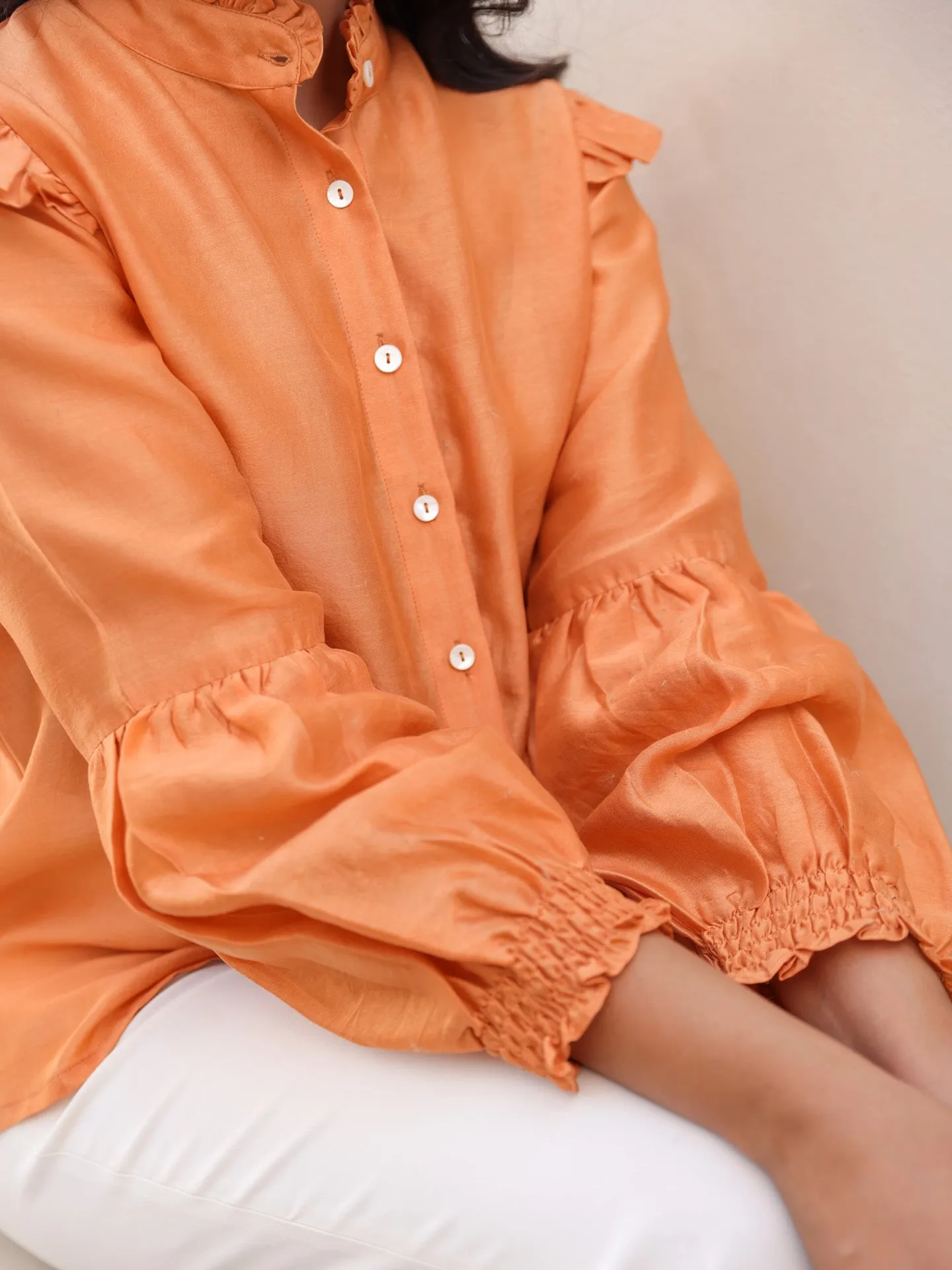 Anne Shirt - Cinnamon
