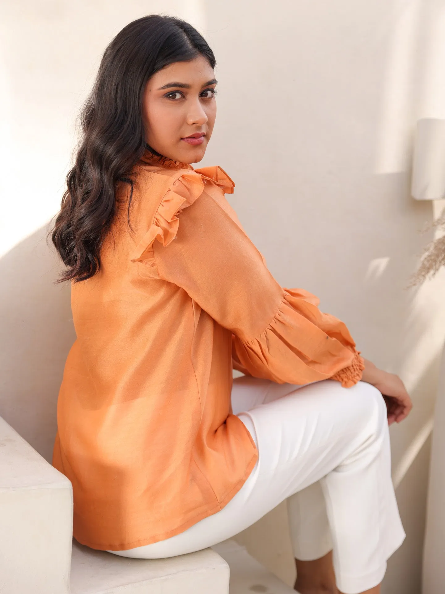 Anne Shirt - Cinnamon