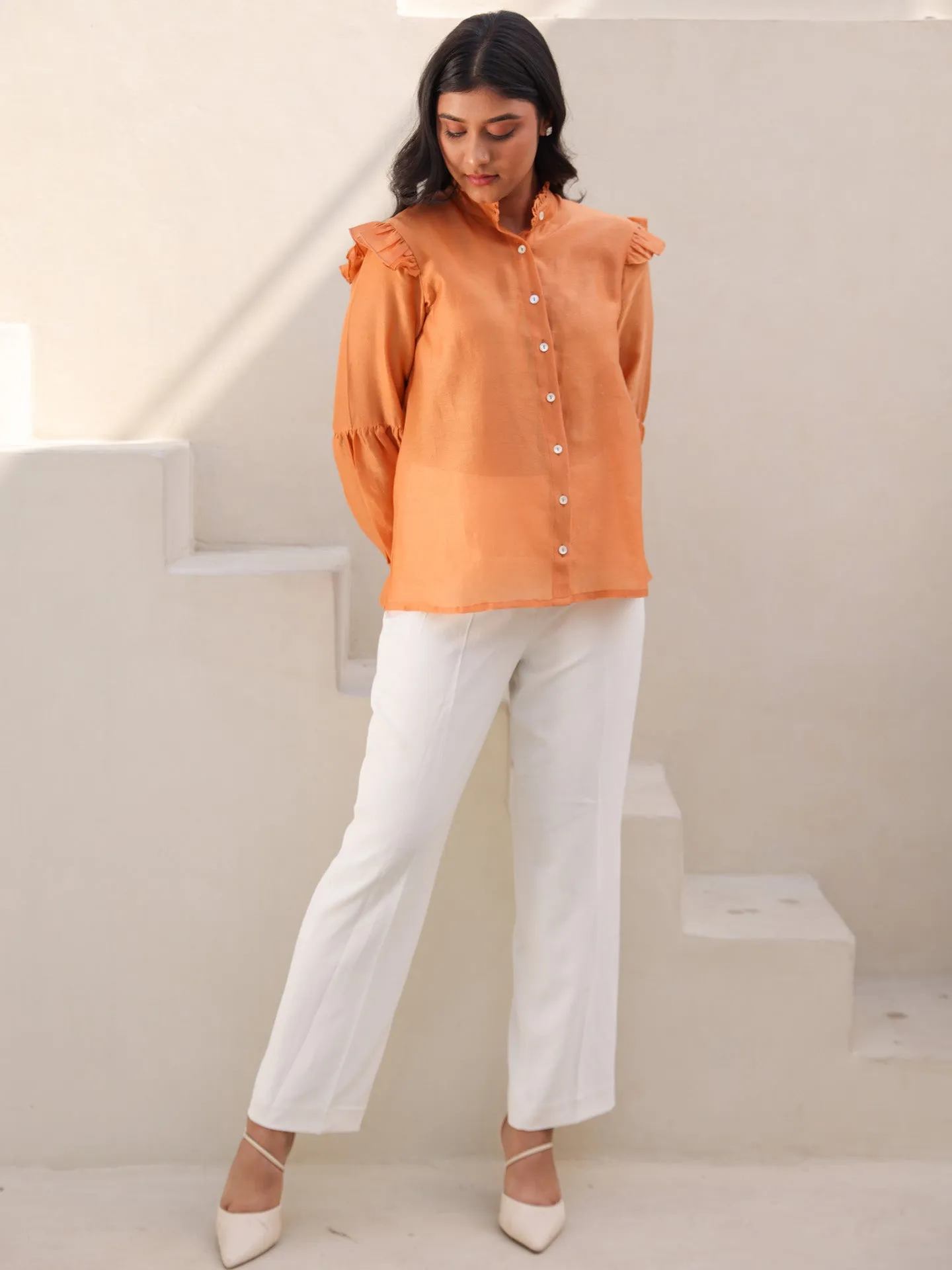 Anne Shirt - Cinnamon