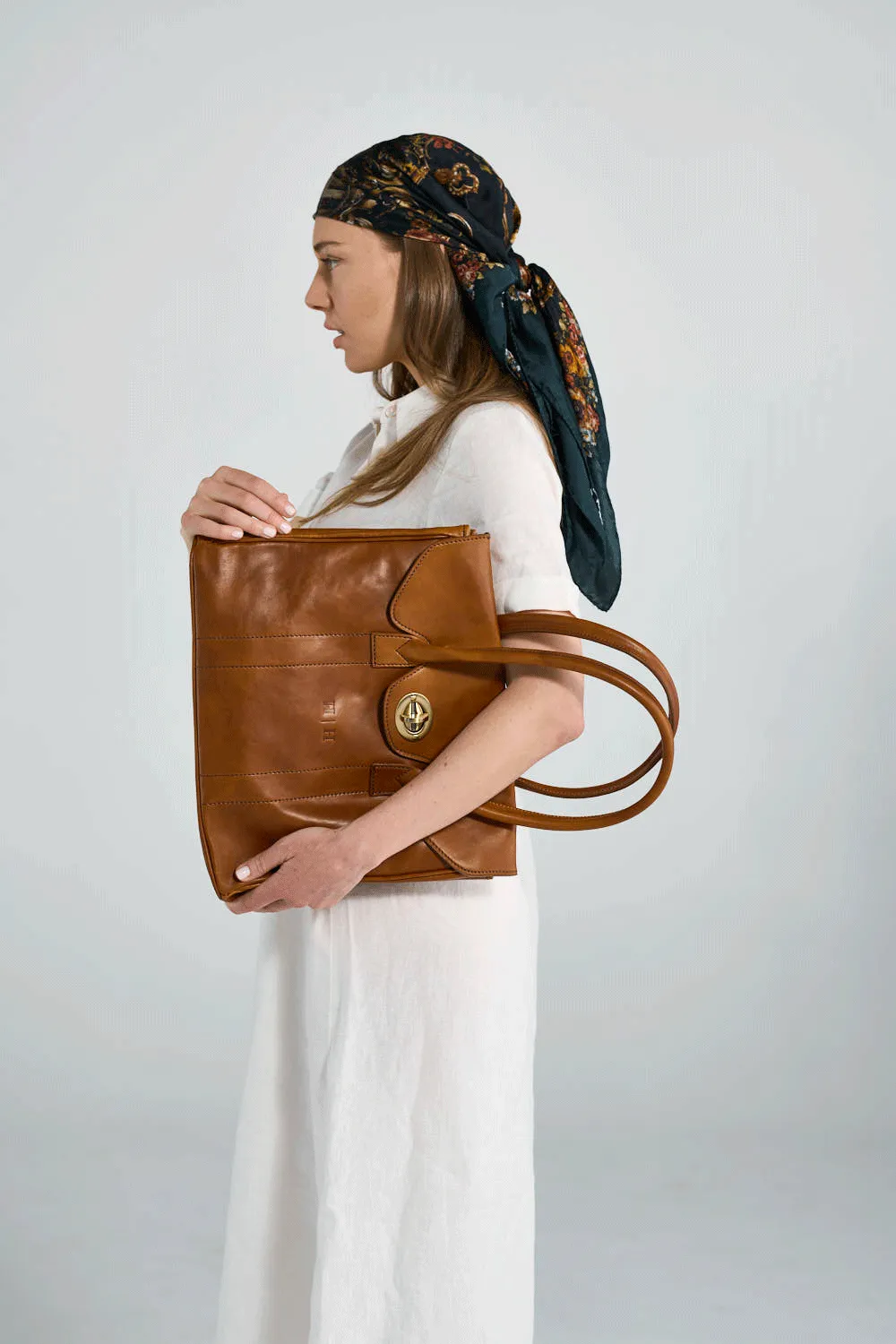 Antonella Tote Bag Cognac