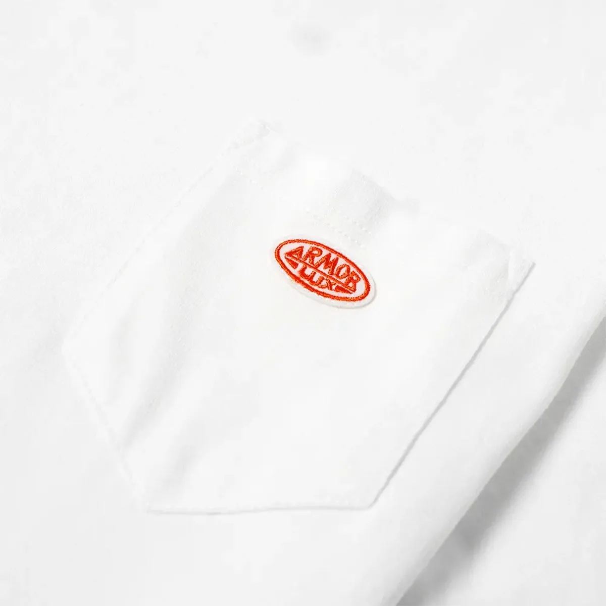 Armor Lux Pocket T-Shirt White