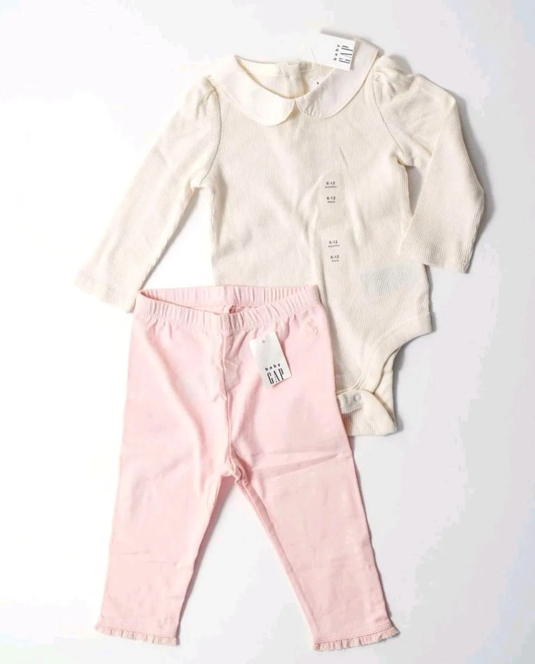 BABY GIRL SIZE 6/12 MONTHS - Baby GAP, 2 Piece Mix N Match Fall Outfit NWT B15