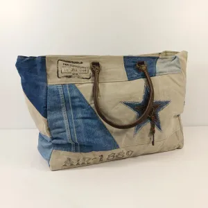 Backyard 'Stephanie' Tote Bag ~ Canvas/Fabric