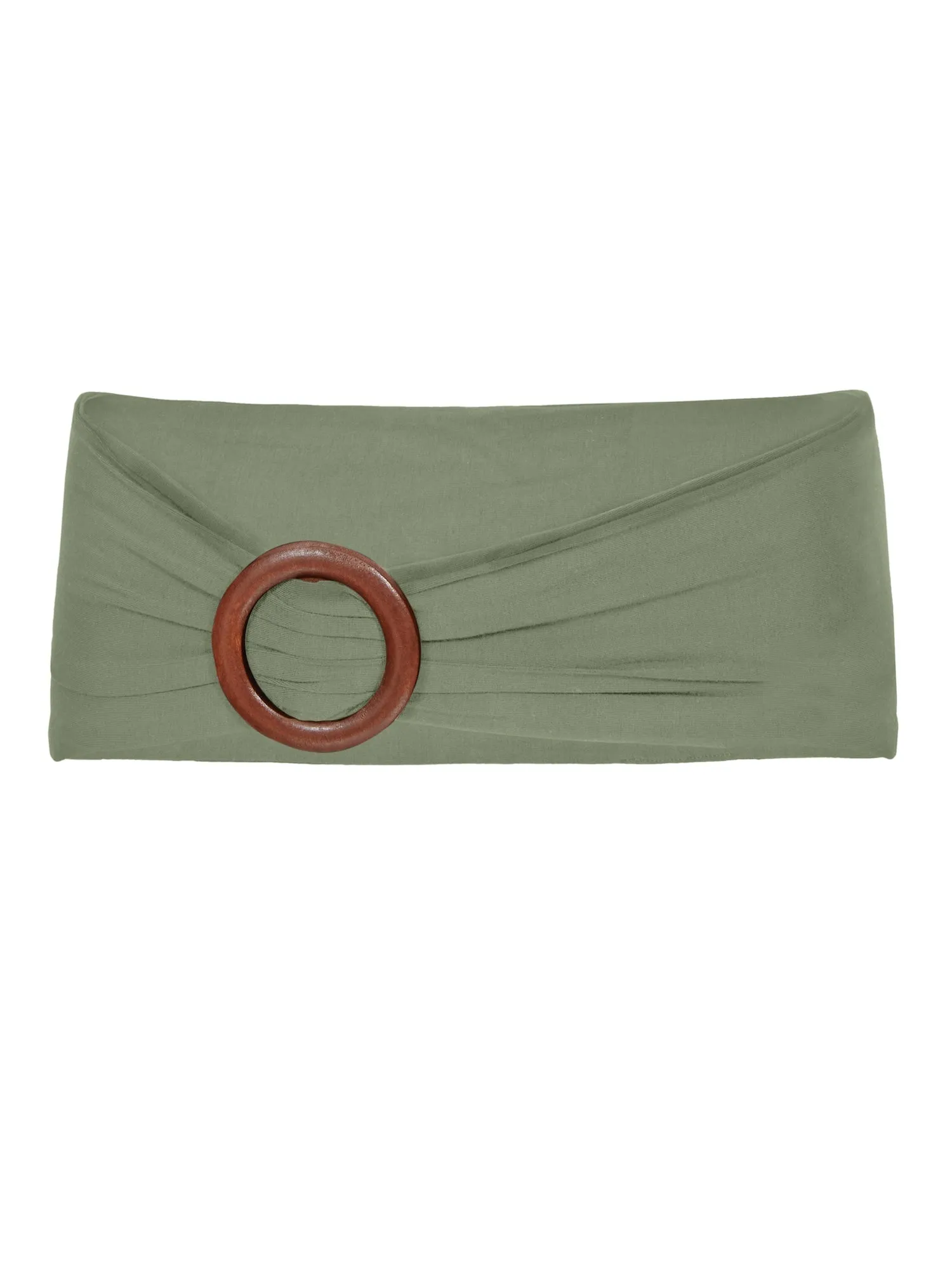 Bamboo Belt with Buckle - Eucalyptus