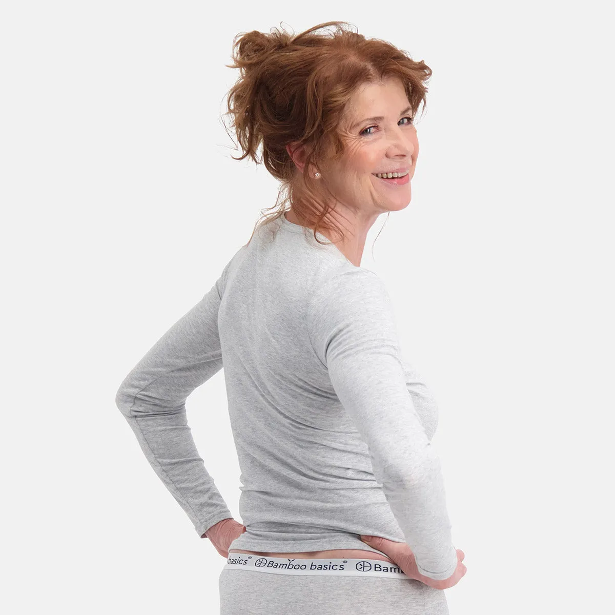 Bamboo Long Sleeve T-Shirt (2 pack) by Bamboo Basics