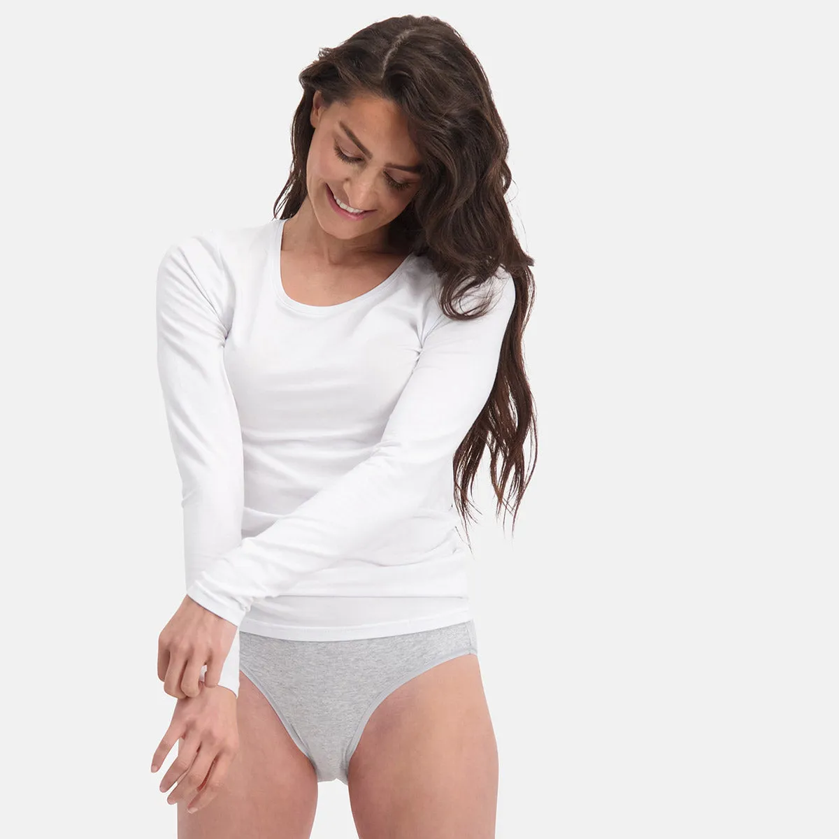 Bamboo Long Sleeve T-Shirt (2 pack) by Bamboo Basics